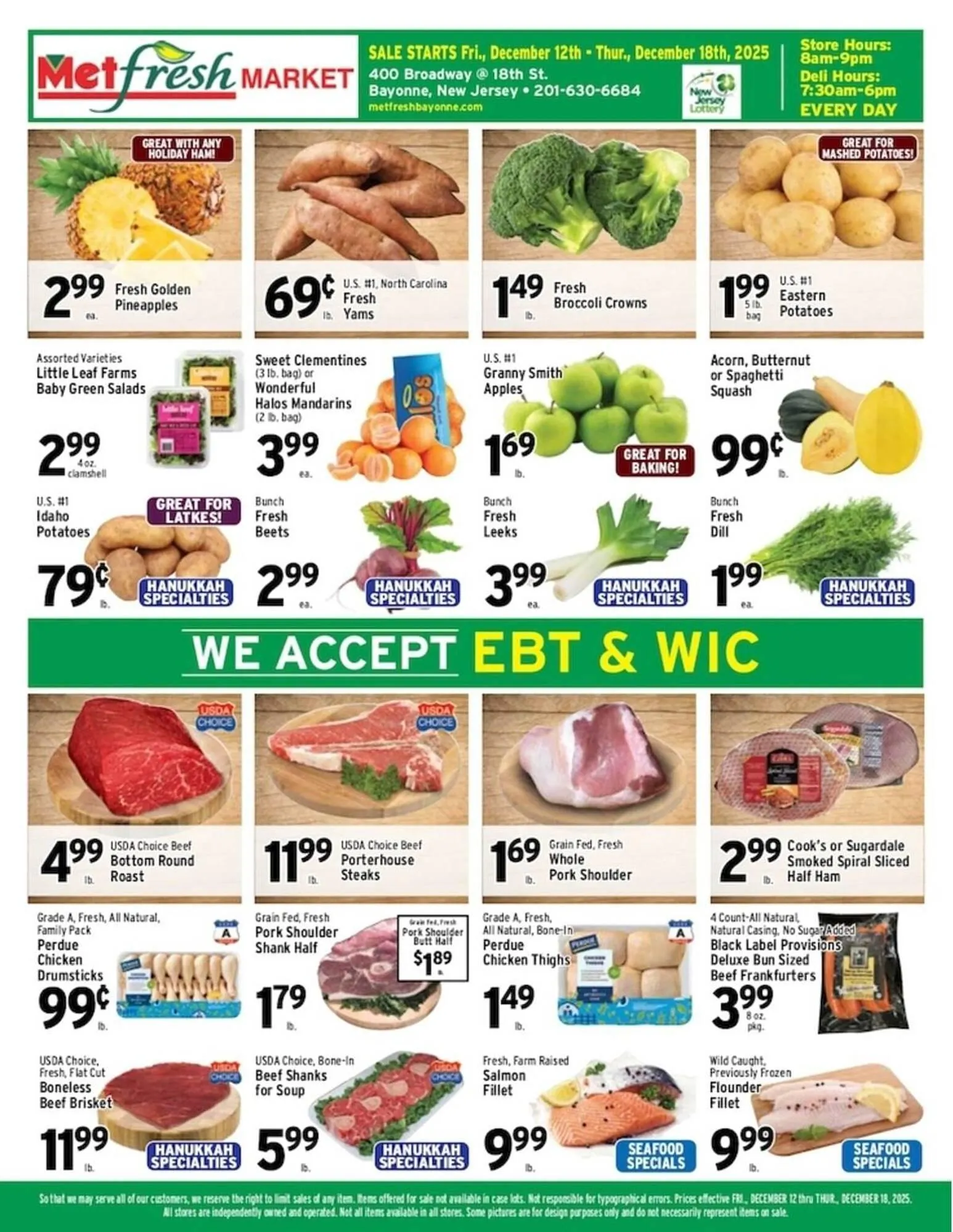 Weekly ad Met Foodmarkets weekly ad from December 12 to December 18 2025 - Page 1