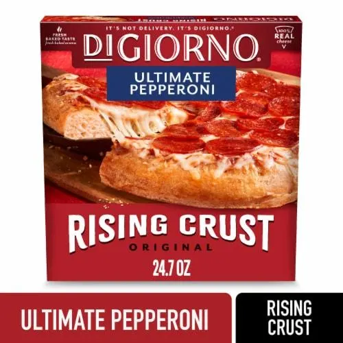 DiGiorno Frozen Pizza Rising Crust Pepperoni Pizza