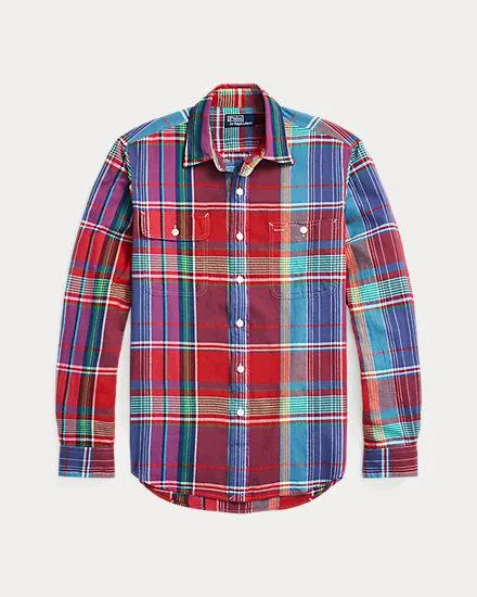 Classic Fit Madras Workshirt