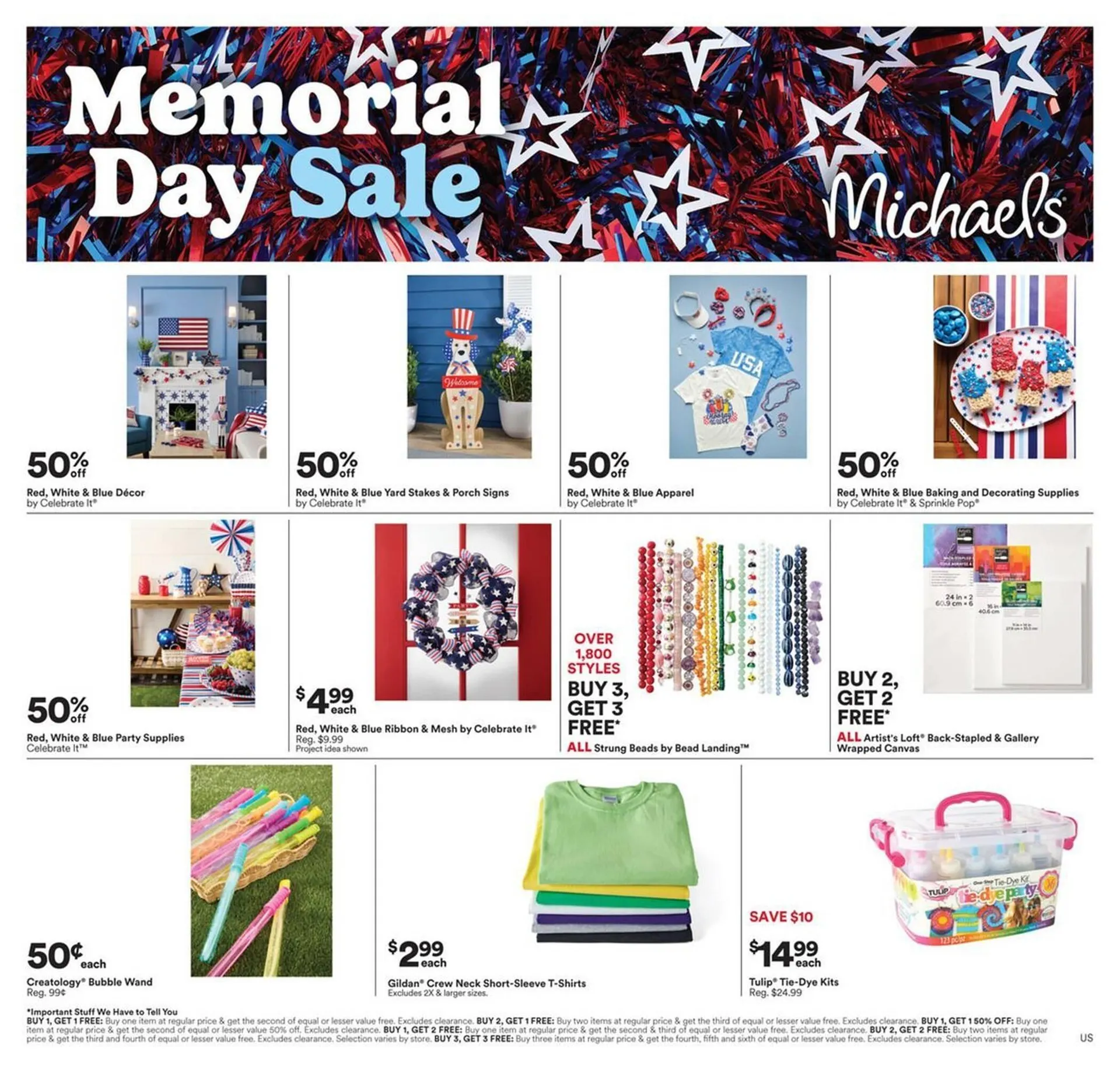 Michaels Weekly Ad - 1