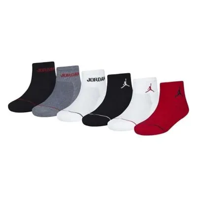 Kids' Jordan Legend 6 Pack Ankle Socks