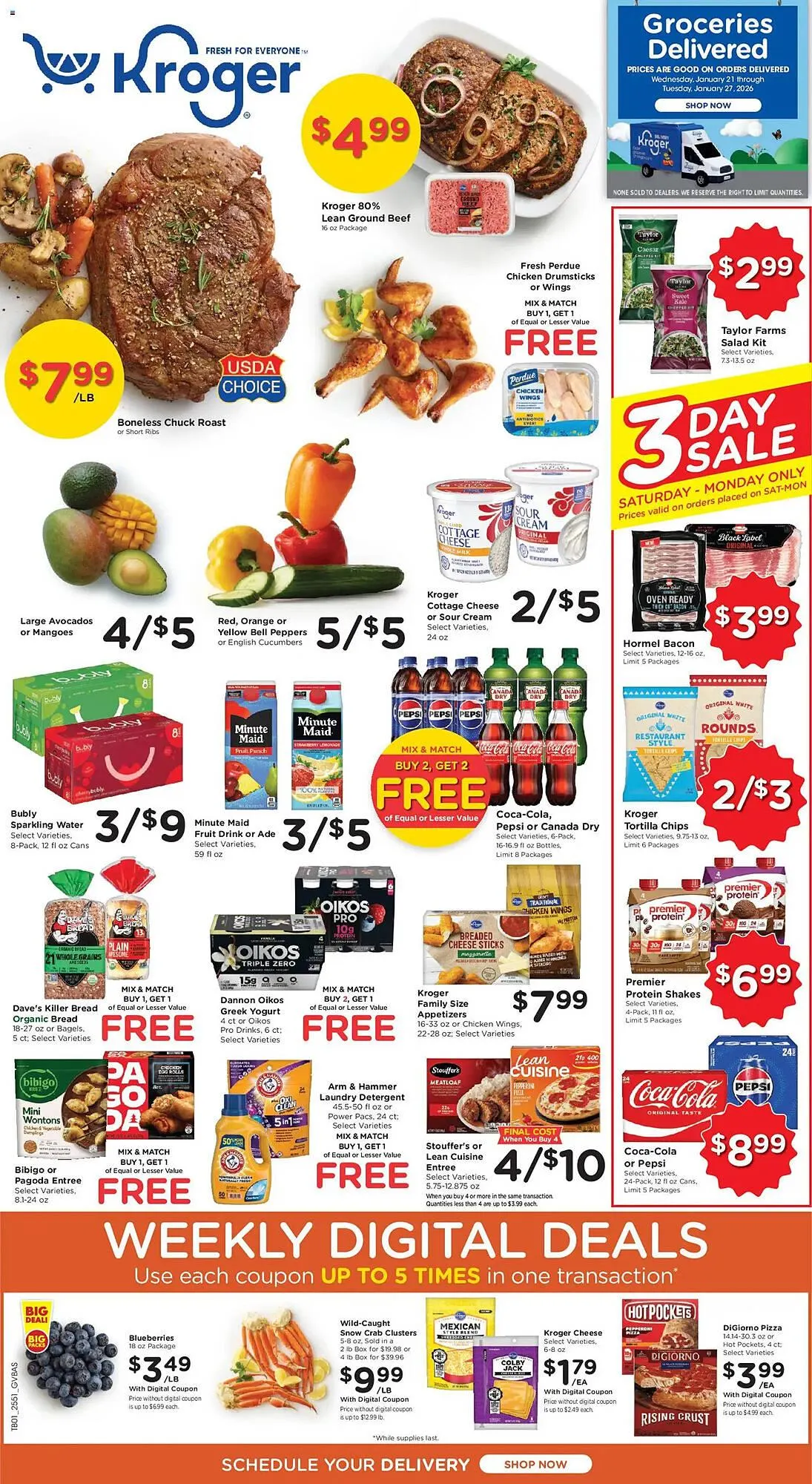 Kroger weekly ad - 1