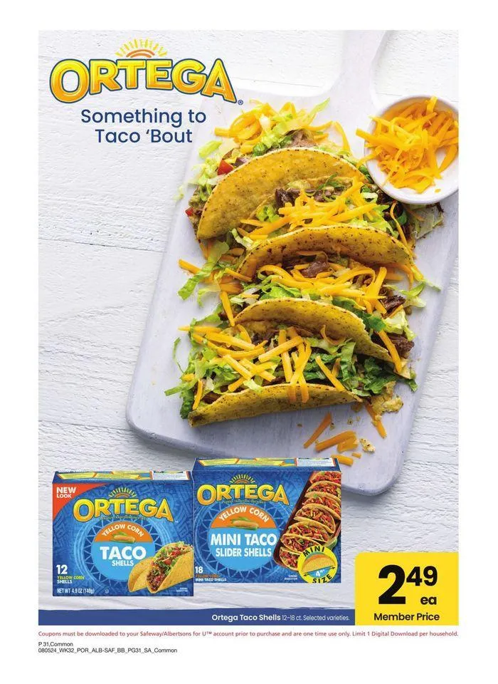 Weekly ad Albertsons - Portland - BBS from August 5 to September 8 2024 - Page 31