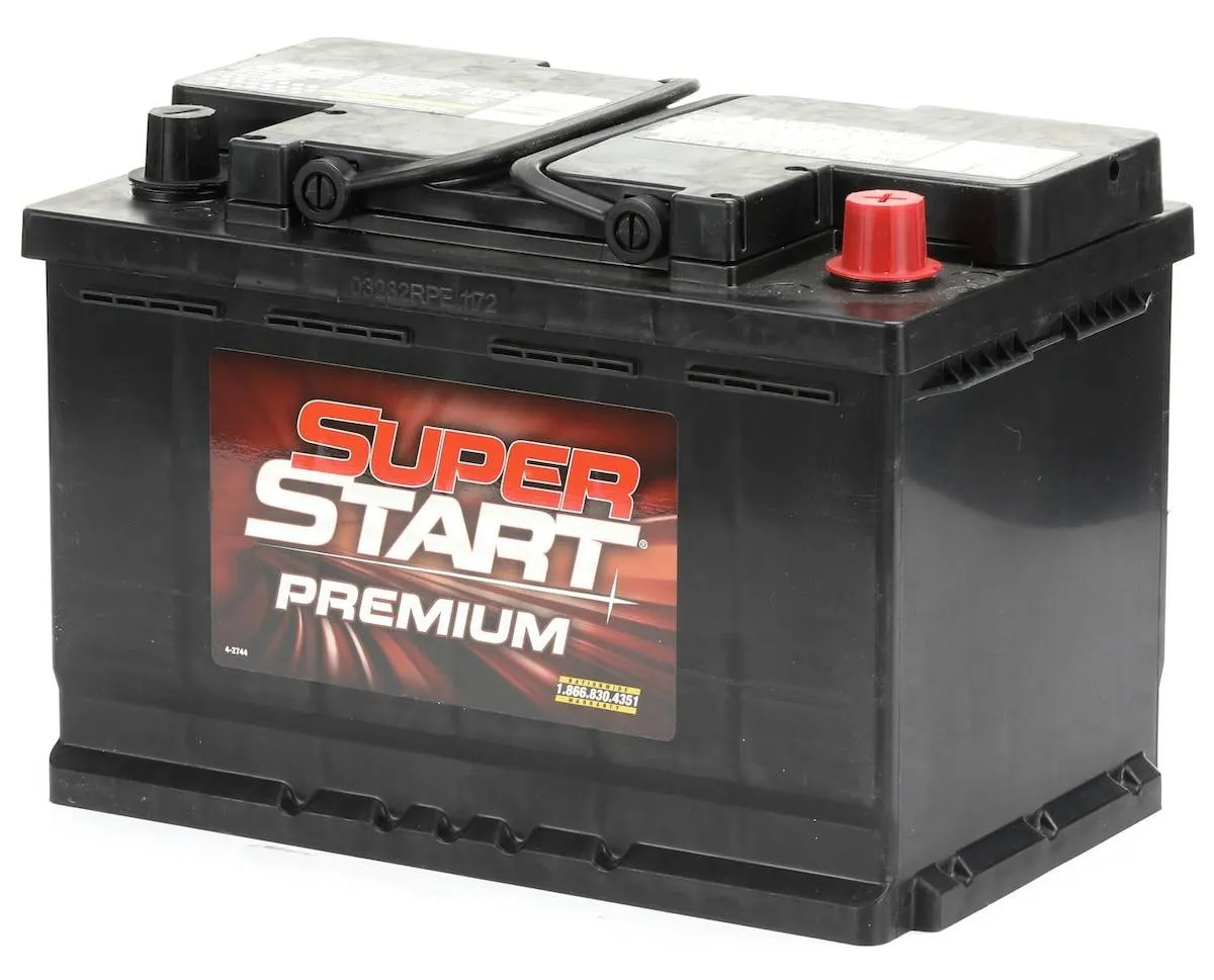 Super Start Premium Standard Flooded Top Post Battery Group Size 48 H6 - 48PRM