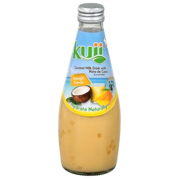 Kuii Mango Flavor Coconut Milk Drink with Nata de Coco