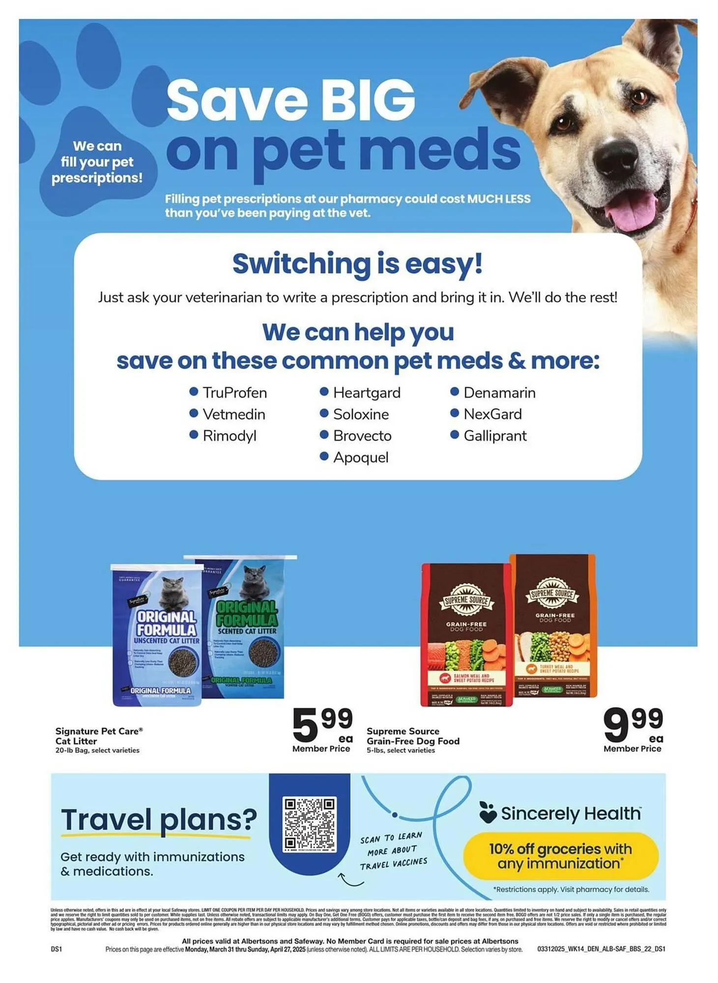 Weekly ad Albertsons Weekly Ad from April 17 to April 27 2025 - Page 22