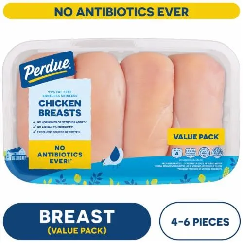PERDUE® Fresh Boneless Skinless Chicken Breasts Value Pack