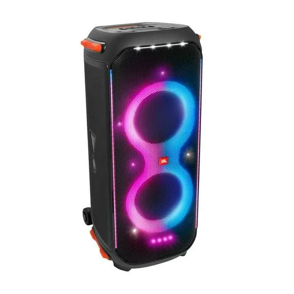 JBL Partybox 710 - Party speaker with 800W RMS powerful sound, built-in lights and splashproof design. - Black