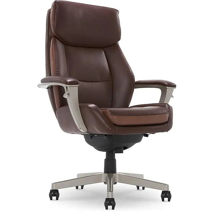 La-Z-Boy Alton Ergonomic Bonded Leather Swivel Executive Chair,