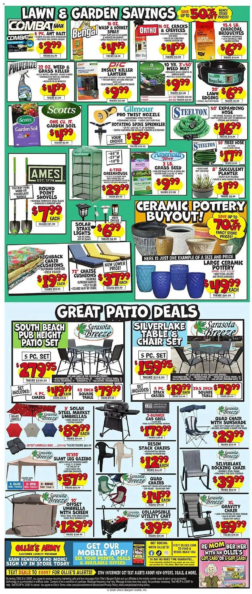 Weekly promotion Ollie's weekly ad spanning from April 22 to April 30 2026 - Page 4 for Catalogue 365
