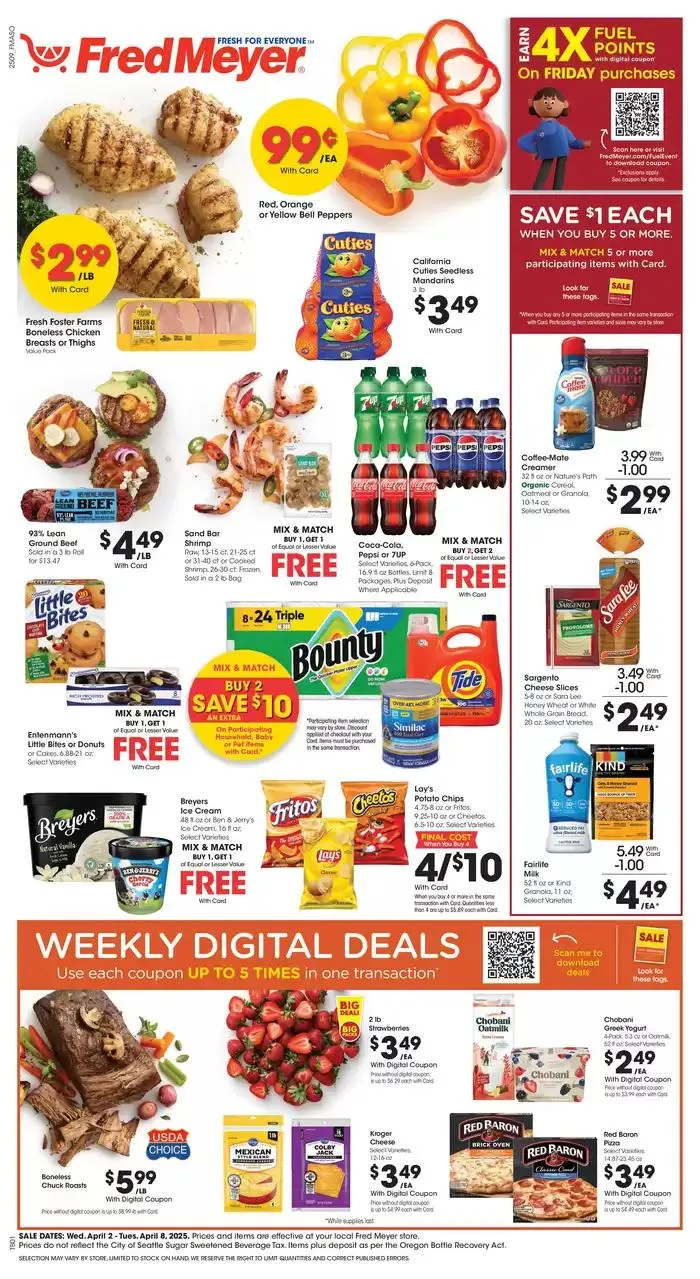 Weekly ad Wide range of offers from April 2 to April 8 2025 - Page 1
