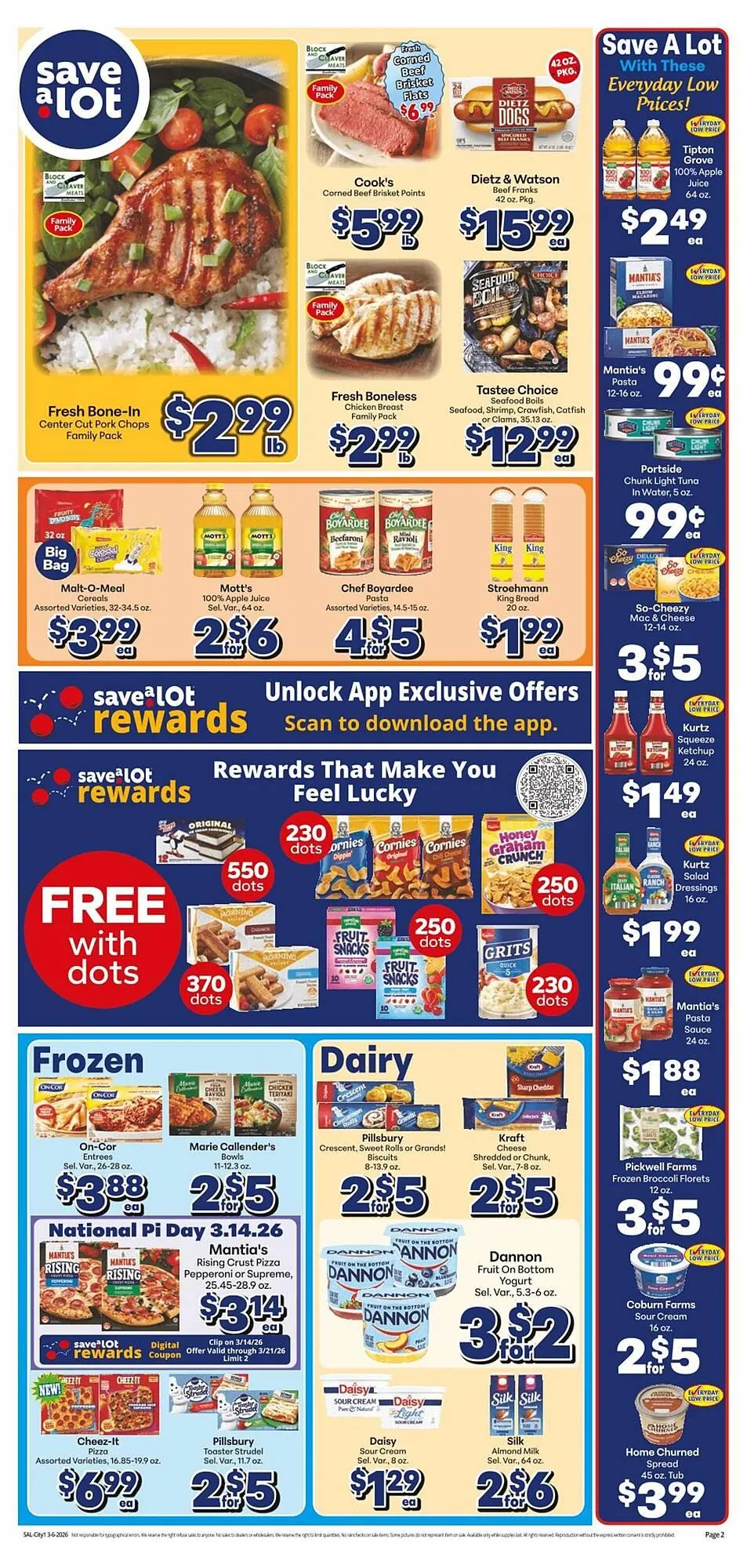 Weekly ad Save a Lot weekly ad from March 6 to March 19 2026 - Page 2