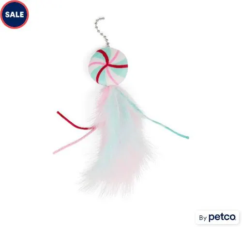 Merry Makings Peppermint Teaser Attachment Cat Toy