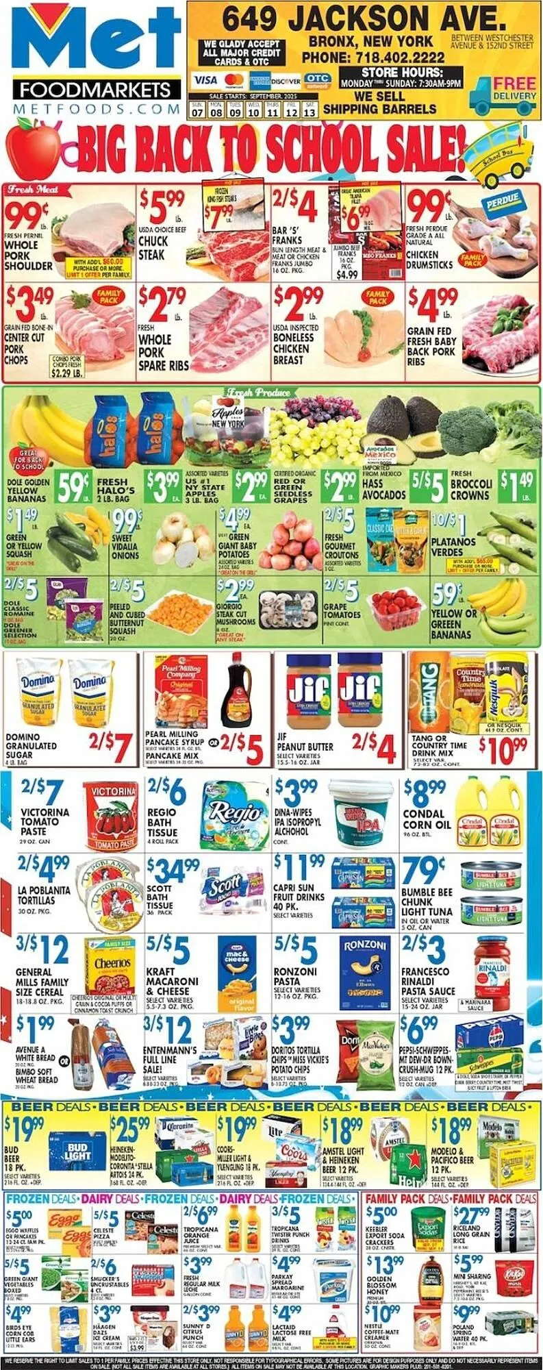 Weekly ad Met Foodmarkets weekly ad from September 7 to September 13 2025 - Page 1