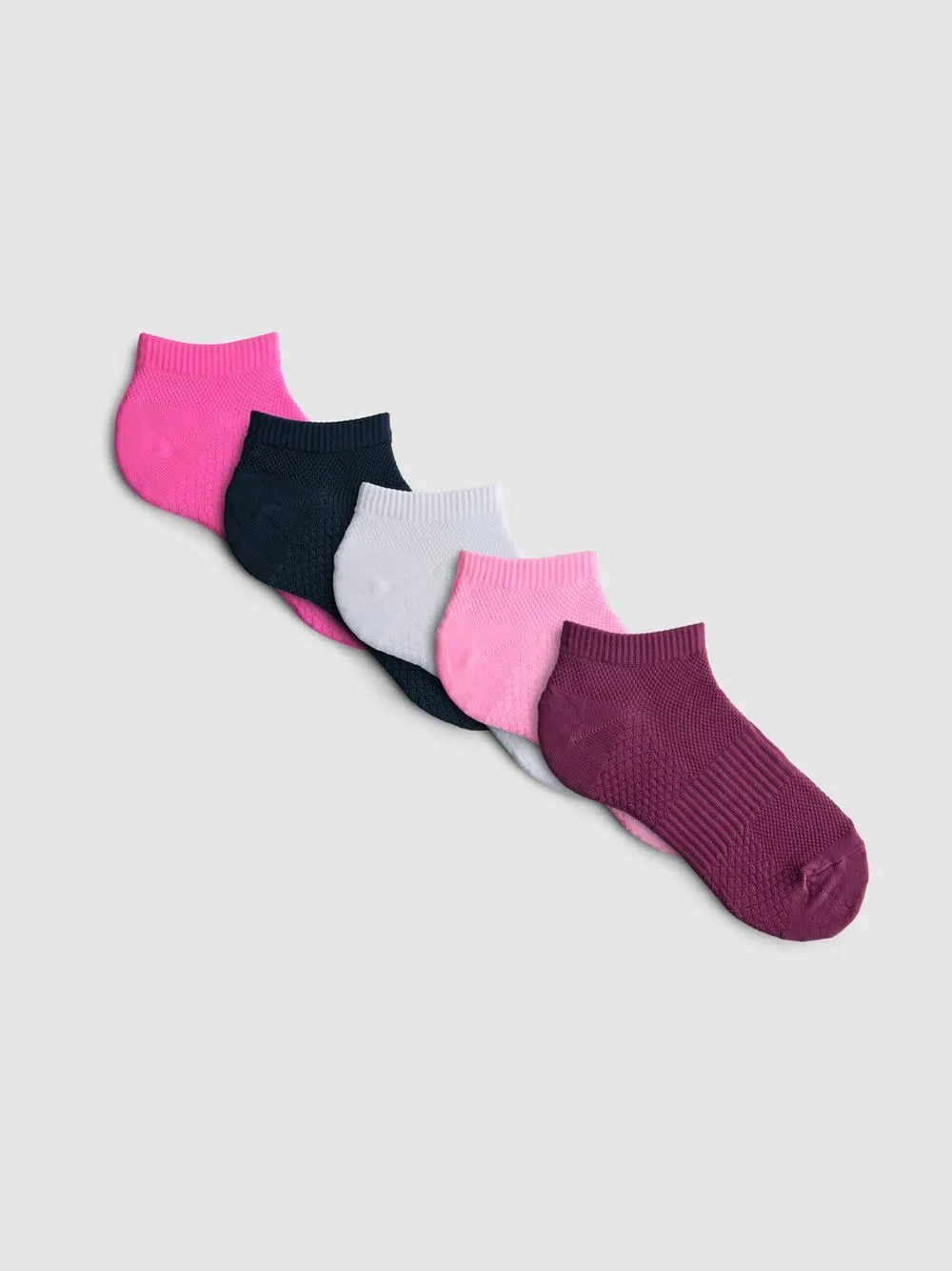 5pk Sports Sneakers Socks