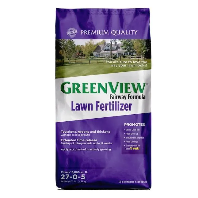 Greenview Fairway Formula 33-lb 10000-sq ft 27-0-5 All Purpose Lawn Fertilizer