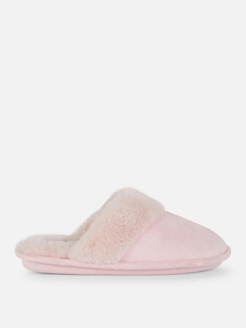 Plush Mule Slippers