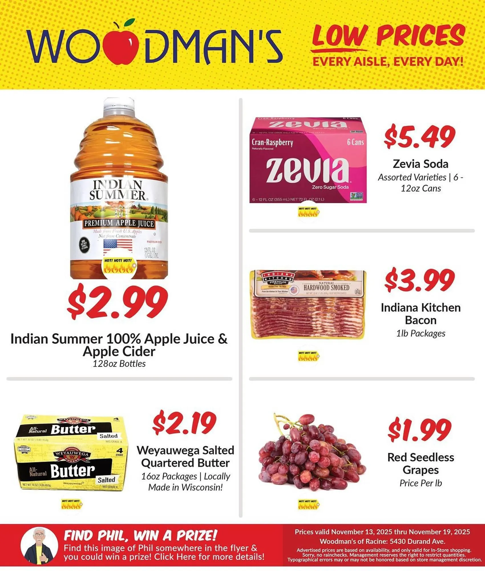 Weekly ad Woodman's weekly ad from November 13 to November 19 2025 - Page 1