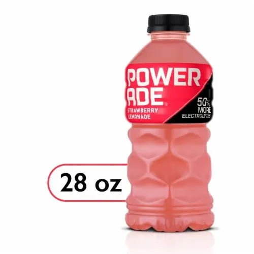 Powerade® Pink Strawberry Lemonade Sports Drink Bottle
