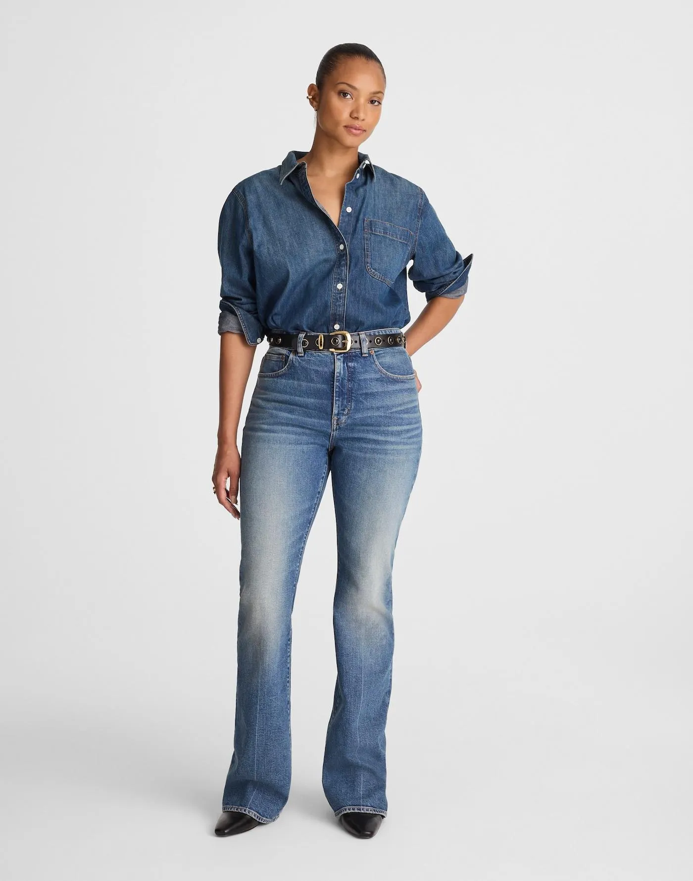 The Curvy Vintage Flare Jean