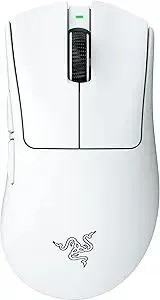 Razer DeathAdder V4 Pro Wireless Gaming Mouse: 56g Lightweight - HyperSpeed Wireless Gen-2 - Optical Scroll Wheel - Optical Switches Gen-4 - Focus Pro 45K Sensor Gen-2 - Up to 150 Hr Battery