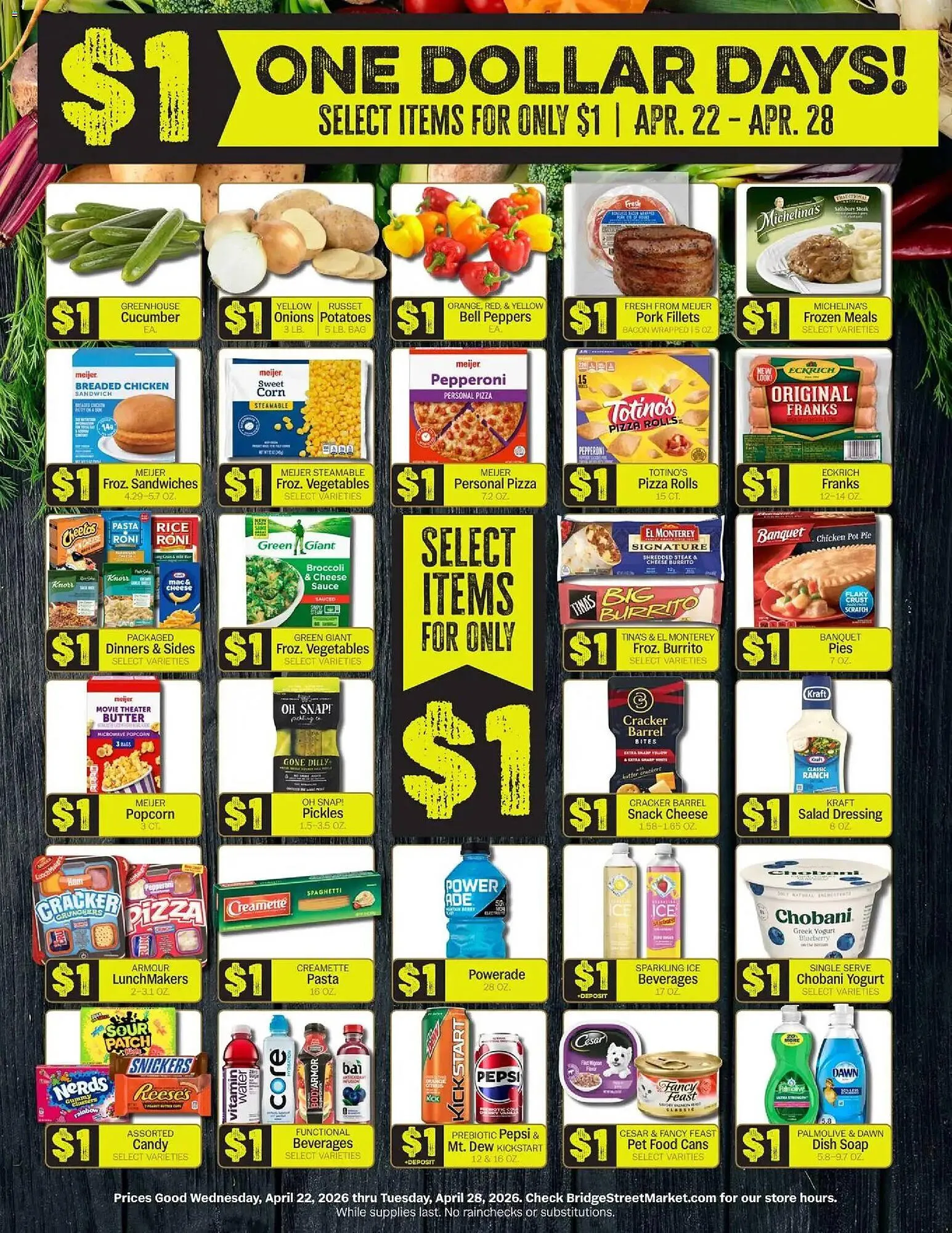 Weekly promotion Meijer weekly ad spanning from April 22 to April 28 2026 - Page 2 for Catalogue 365