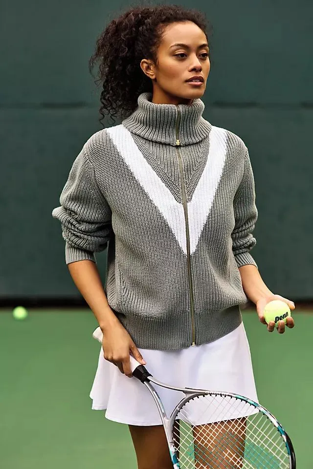 Varley Ada Knit Zip-Through Jacket