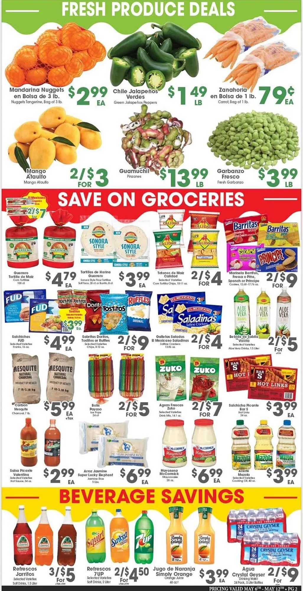 Weekly ad Arteagas Food Center weekly ad from May 6 to May 12 2026 - Page 2