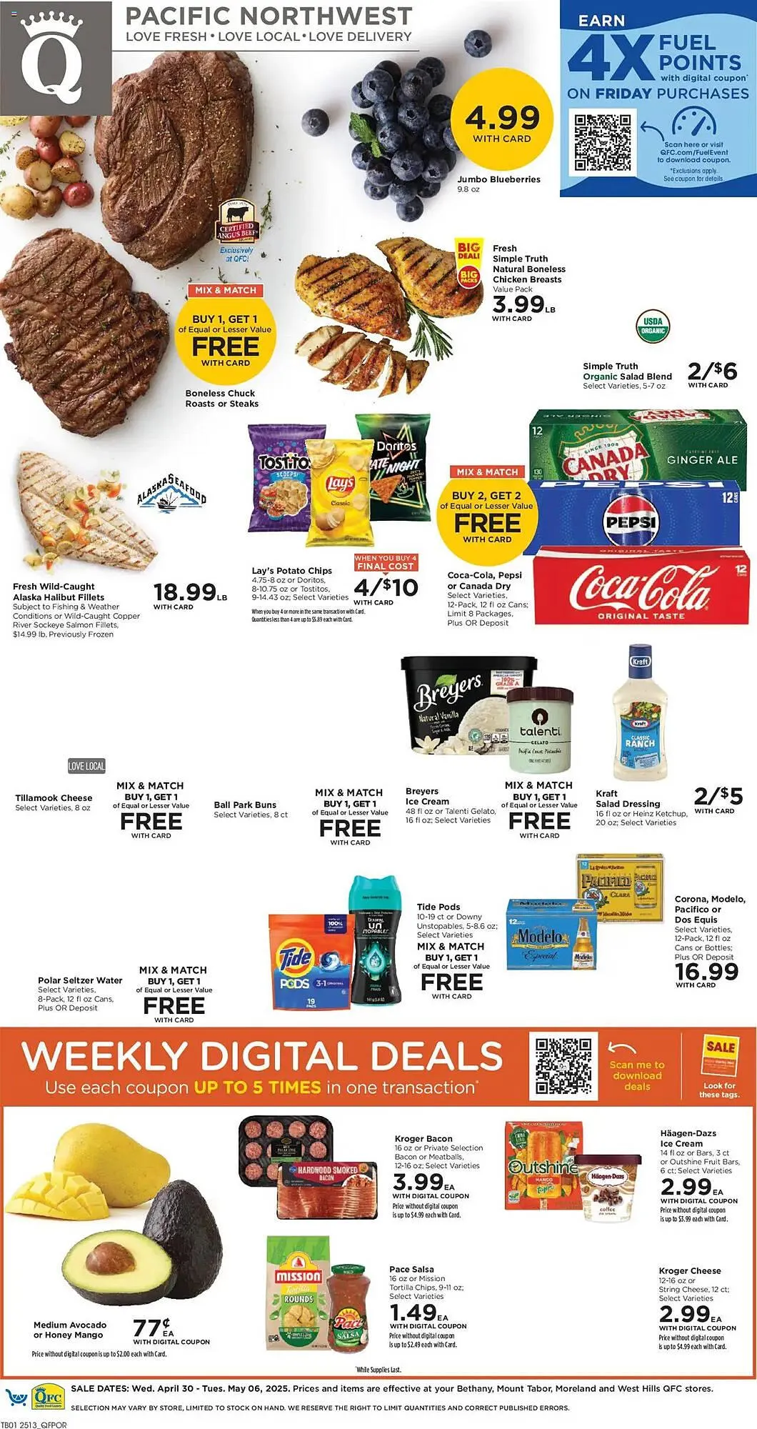 Weekly ad QFC Weekly Ad from April 30 to May 6 2025 - Page 1