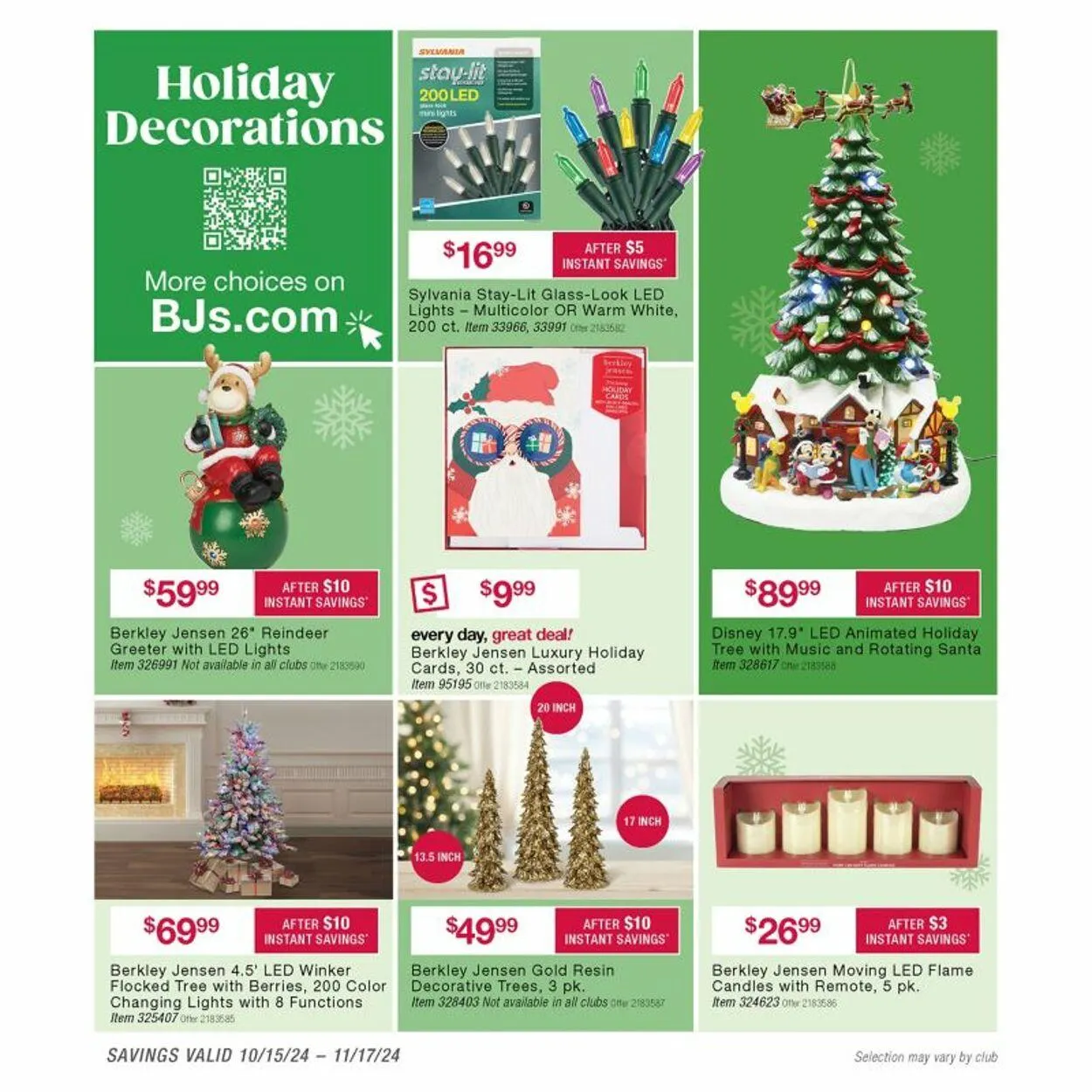 Weekly ad BJ's from October 15 to November 17 2024 - Page 24