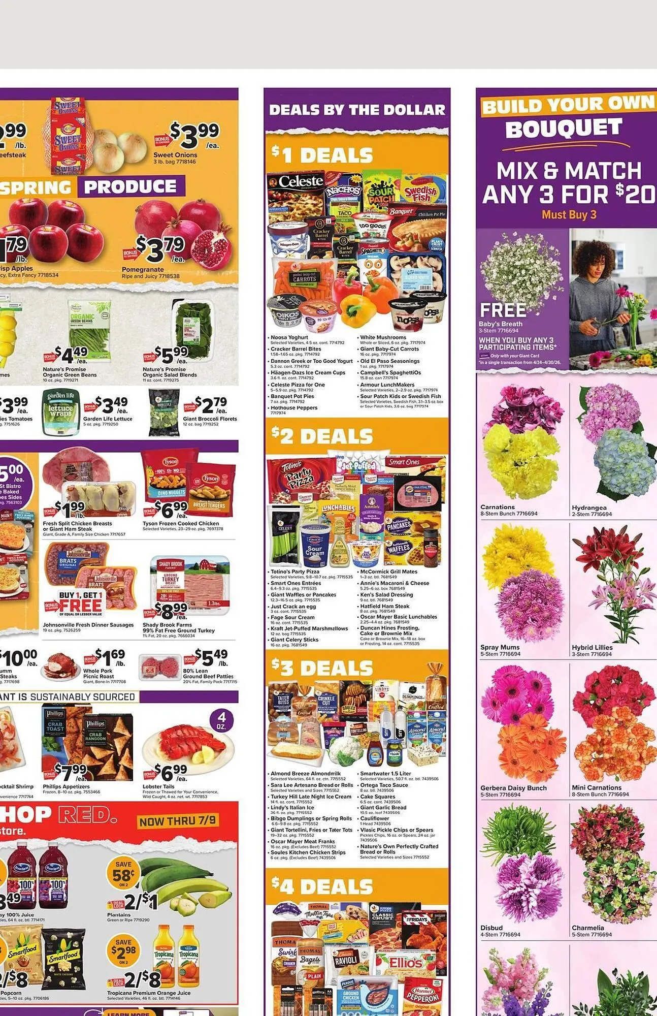 Weekly promotion Giant Food weekly ad spanning from April 24 to April 30 2026 - Page 5 for Catalogue 365