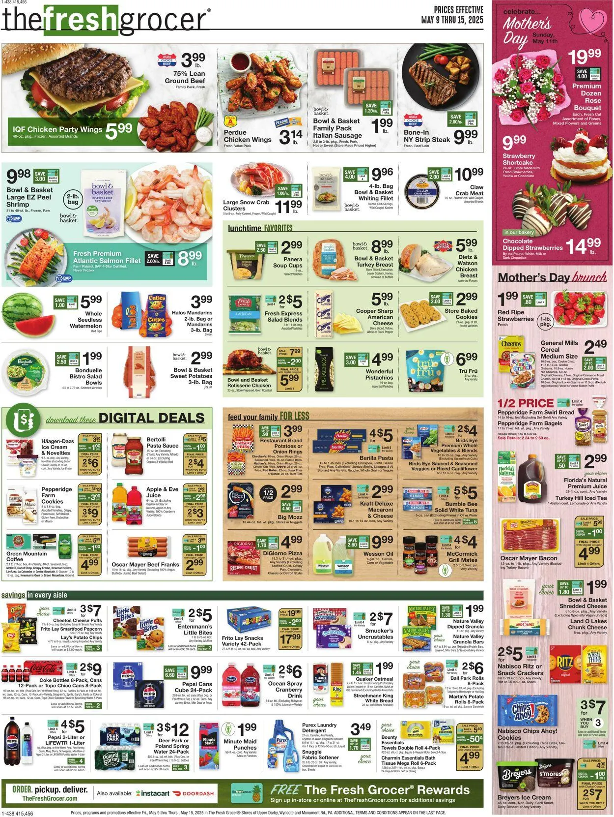 Weekly ad Gerrity's Supermarkets Current weekly ad from May 8 to May 15 2025 - Page 1