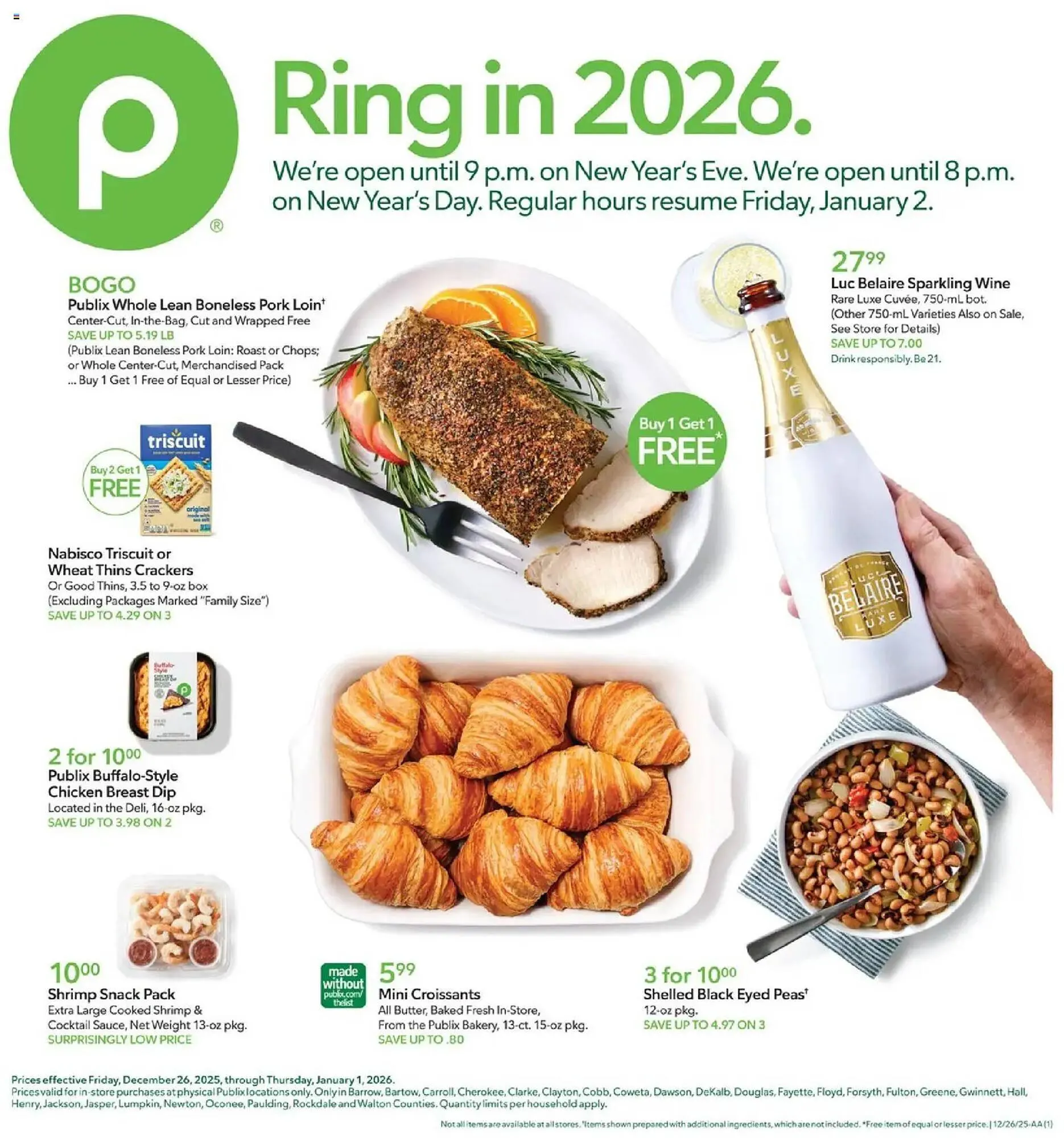 Weekly ad Publix weekly ad from December 26 to January 2 2026 - Page 1