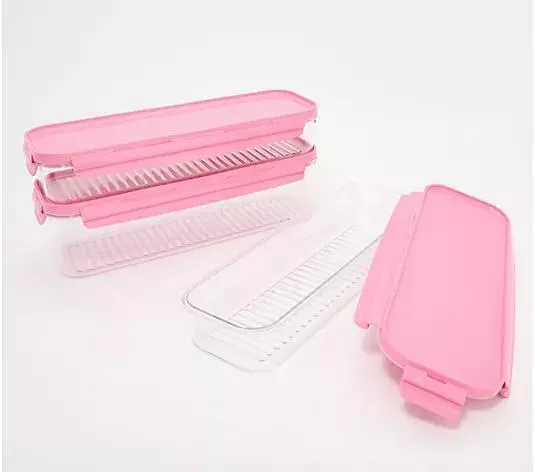 LocknLock 3-Pc Stackable Tritan Refrigerator Storage Set