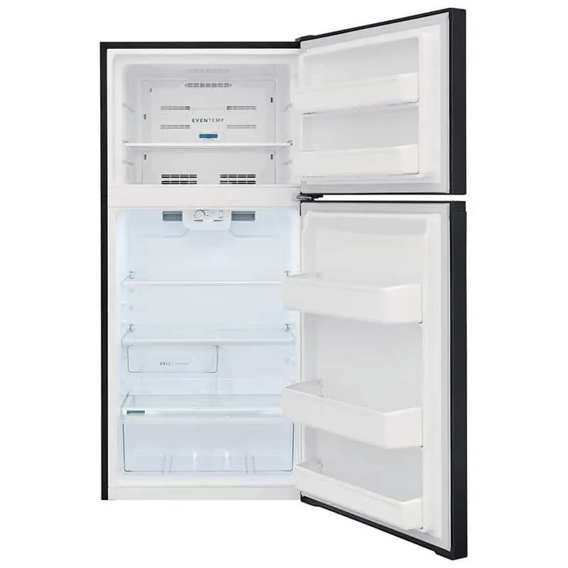 Frigidaire 28 in. 13.9 cu. ft. Counter Depth Top Freezer Refrigerator - Black