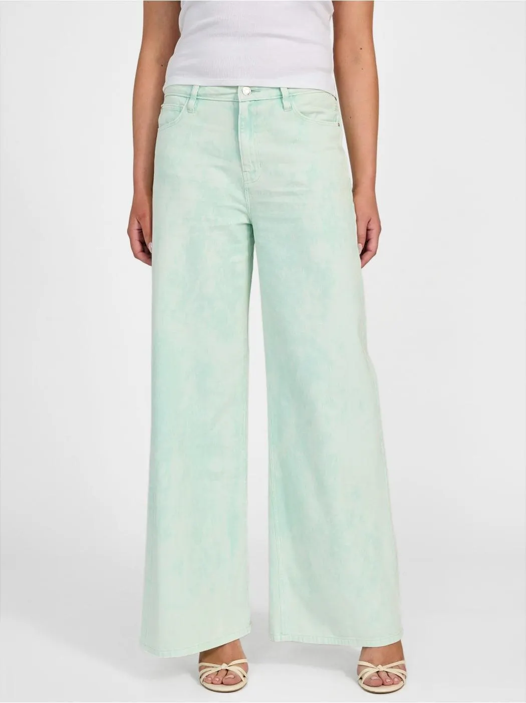Bellflower Dyed Mid-Rise Pants