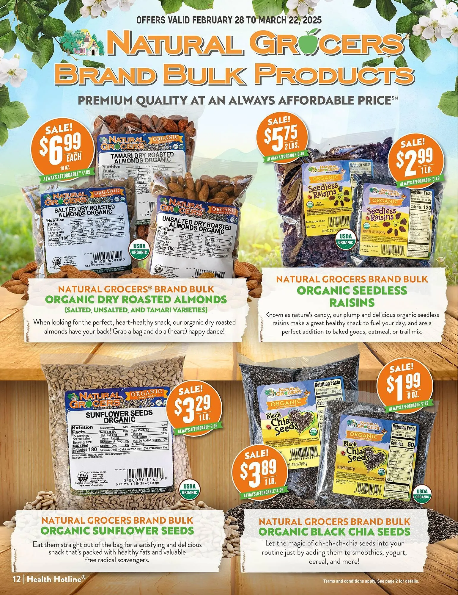 Weekly ad Natural Grocers ad from February 28 to March 22 2025 - Page 12