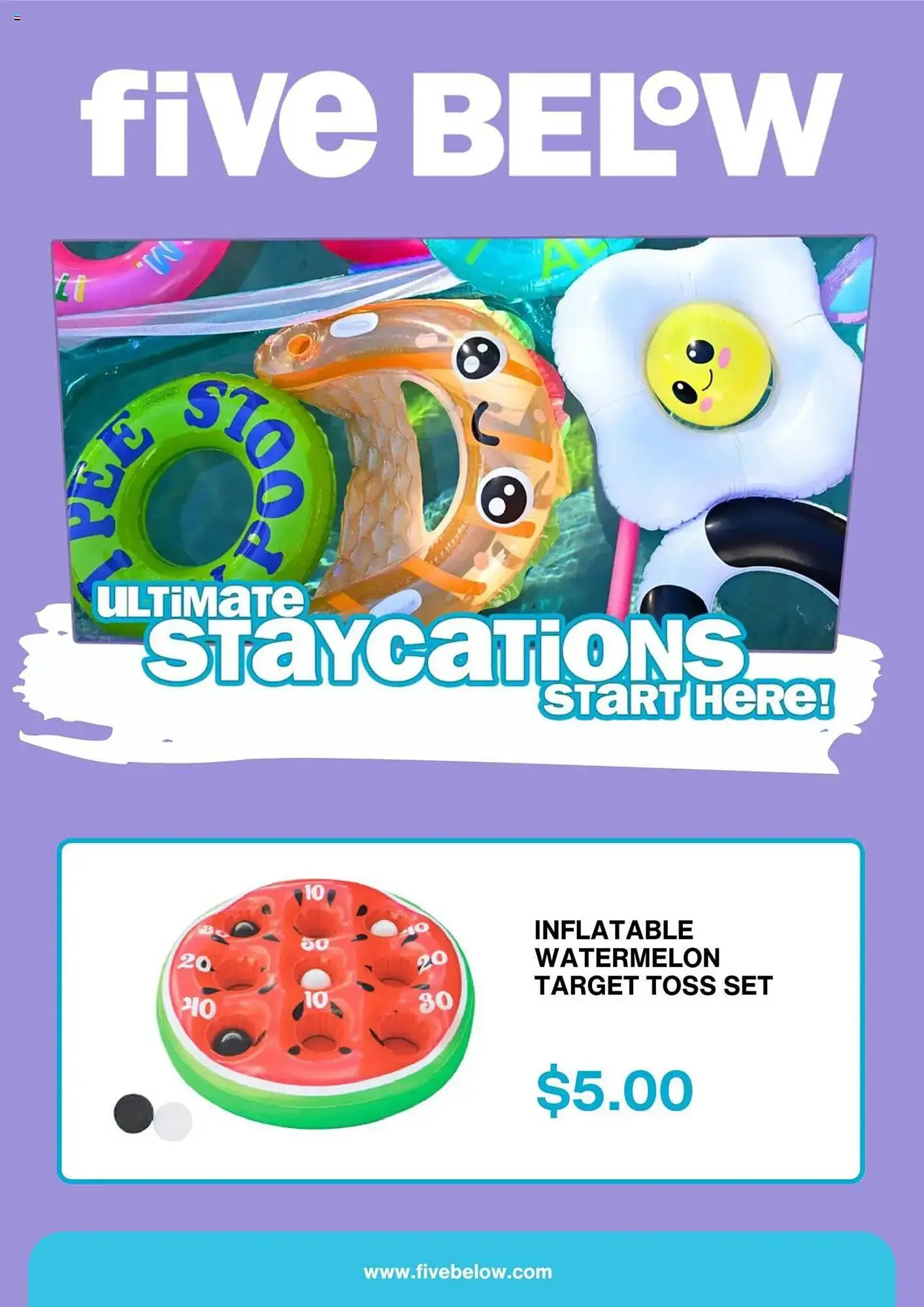 Five Below Weekly Ad - 1