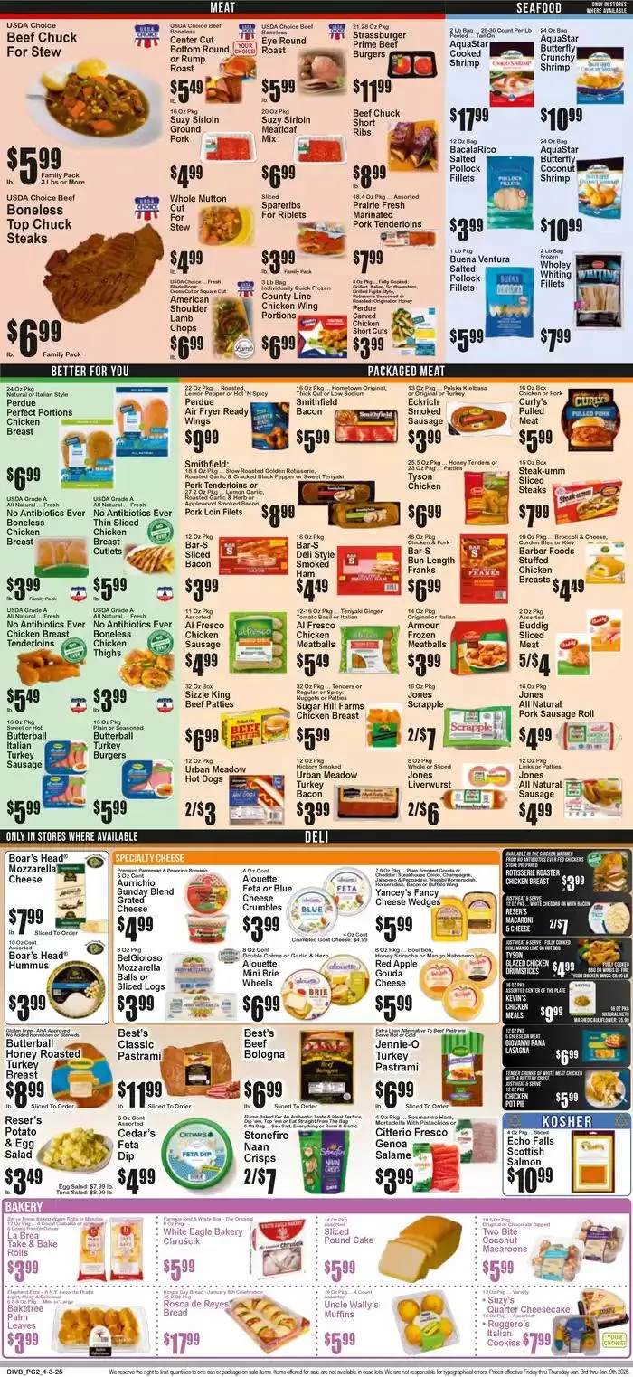 Weekly ad Great offer for bargain hunters from January 3 to January 9 2025 - Page 3