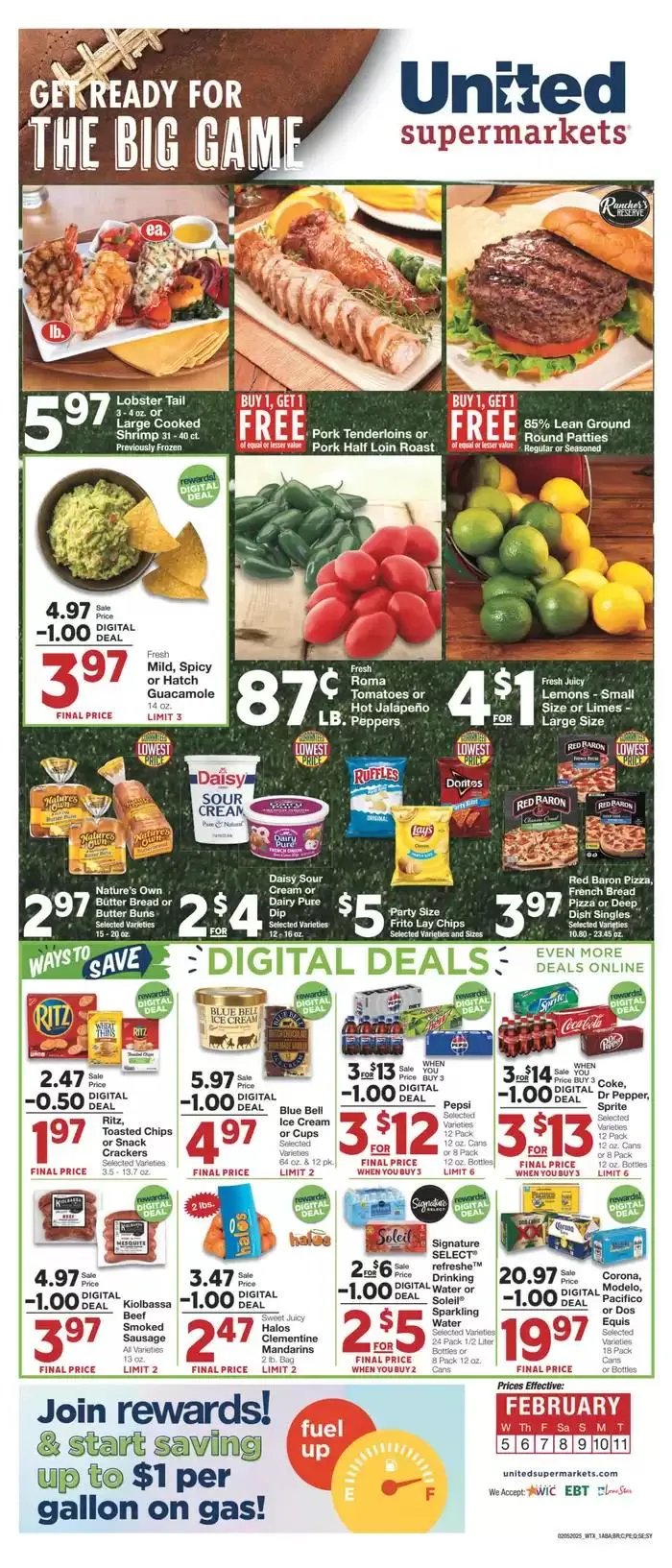 Weekly ad Top offers for smart savers from February 4 to February 11 2025 - Page 1