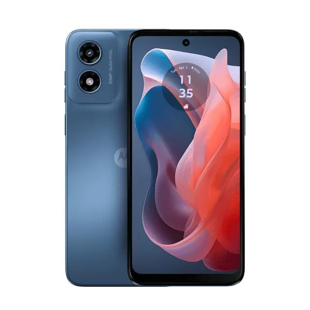 Restored Motorola Moto G Play (2024) XT2413VPP Verizon Only 64GB Sapphire Blue (Refurbished)