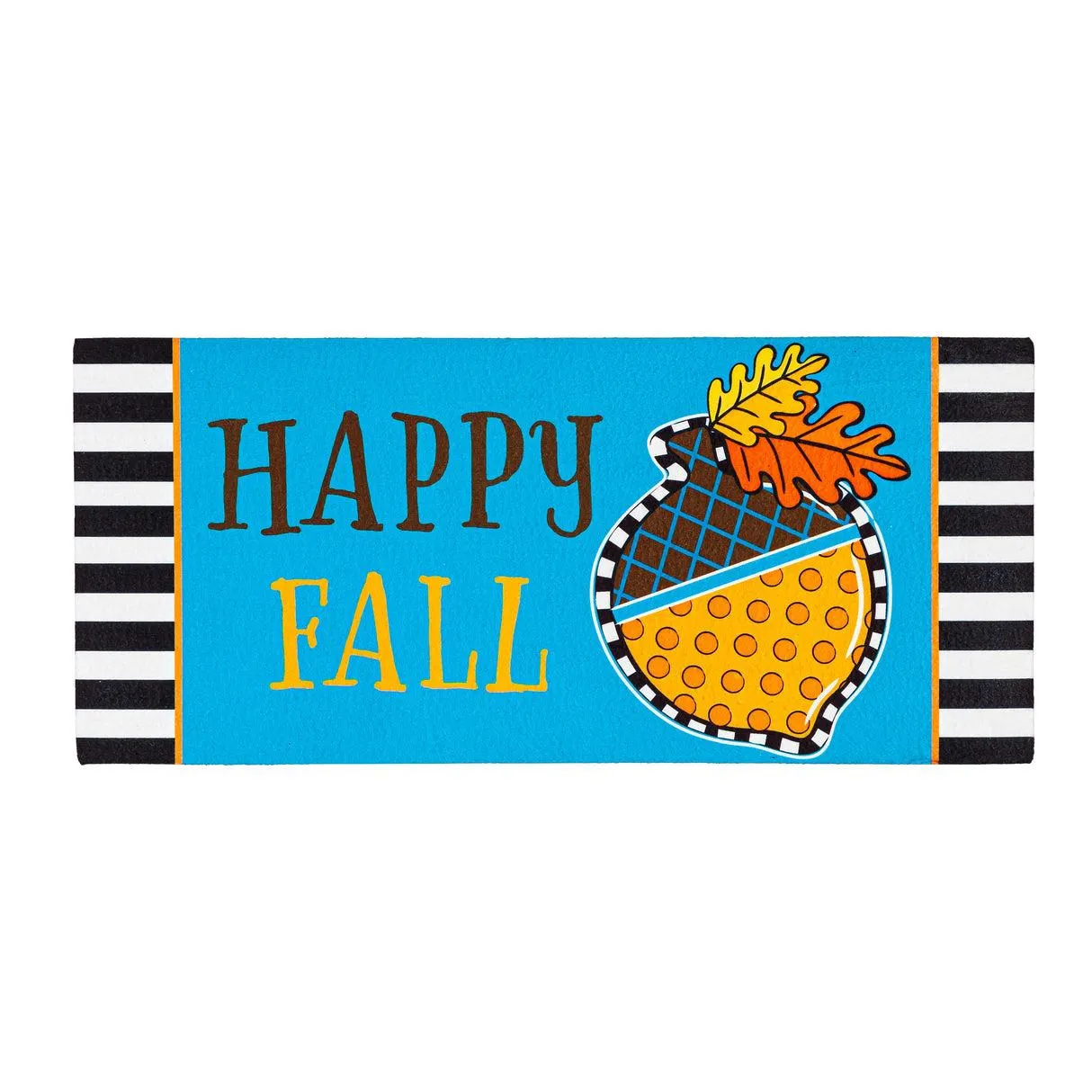Happy Fall Acorn Sassafras Switch Mat