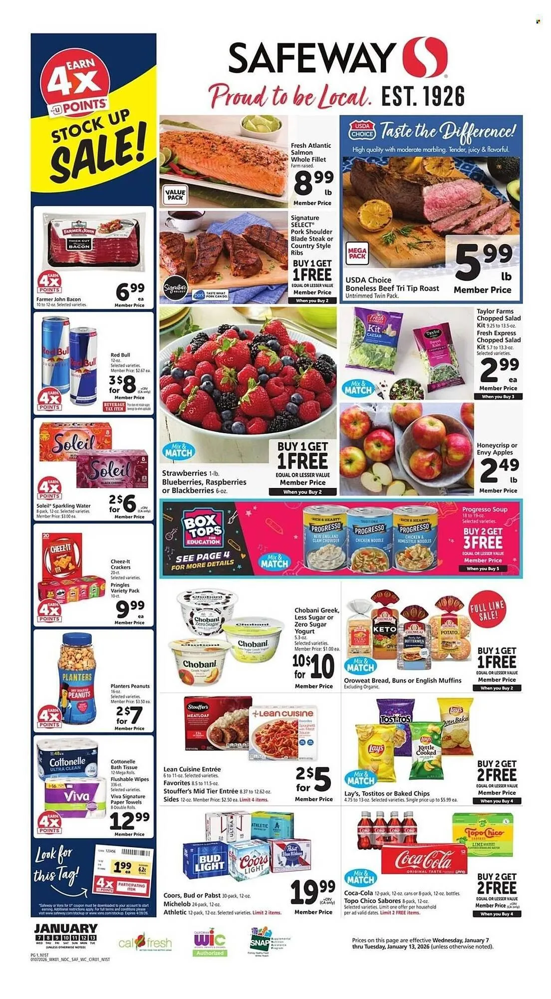 Safeway weekly ad - 1