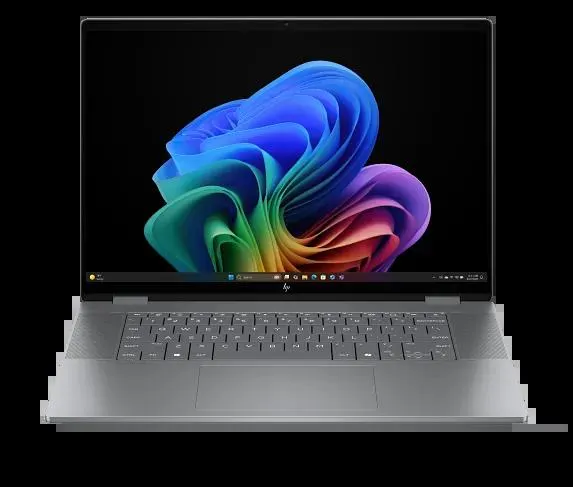 HP OmniBook X Flip 2-in-1 Laptop Next Gen AI 16-ar0087nr 16", Touch screen, Windows 11 Home, AMD Ryzen™ AI 7, 32GB RAM, 1TB SSD, 3K, Meteor silver