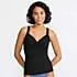 Women's V-Neck Wrap Underwire Tankini Swimsuit Top