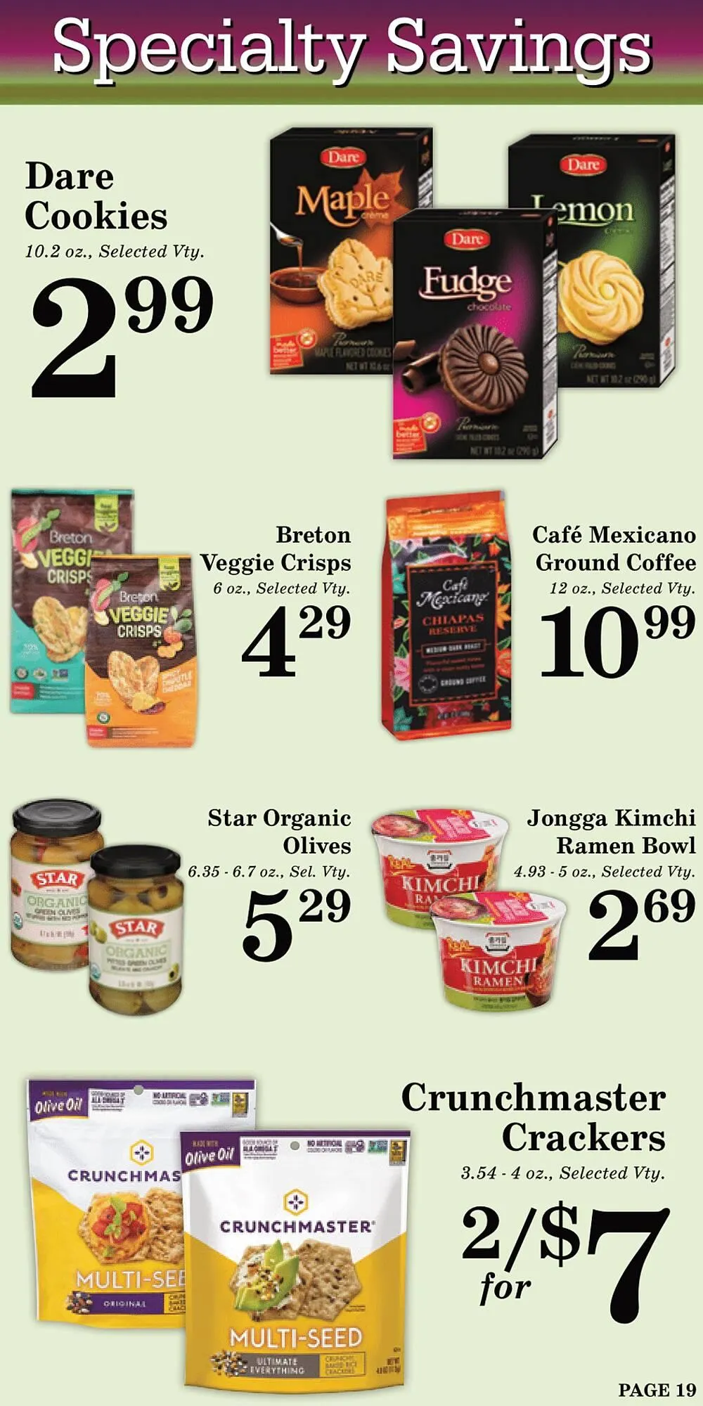 Weekly ad Harvest Foods weekly ad from November 5 to December 2 2025 - Page 20