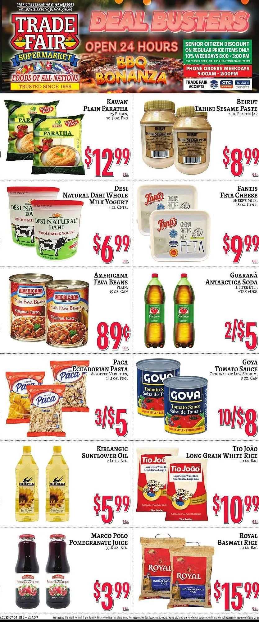 Weekly ad Trade Fair Supermarket Weekly Ad from July 4 to July 10 2025 - Page 3