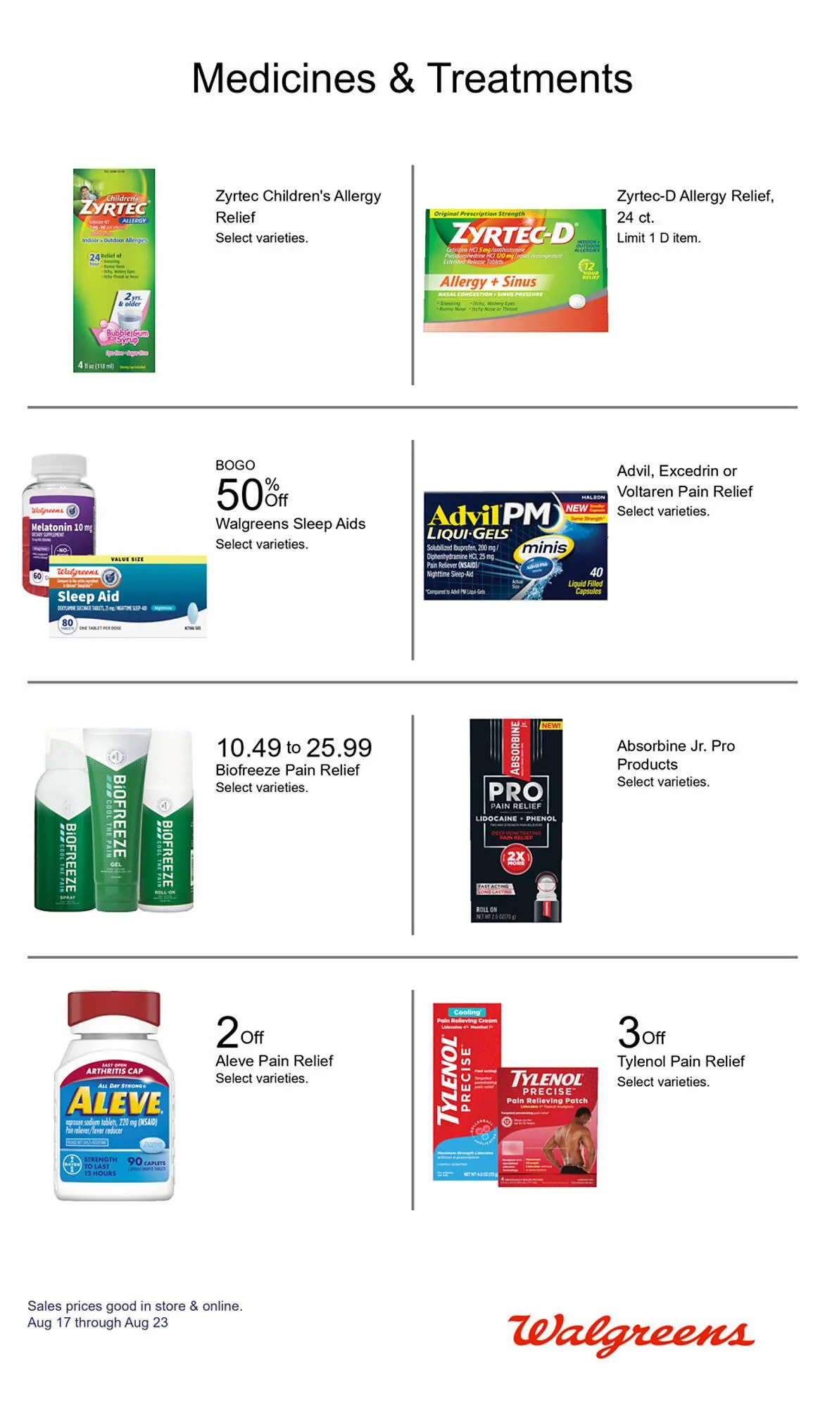 Weekly ad Walgreens Weekly Ad from August 17 to August 23 2025 - Page 13
