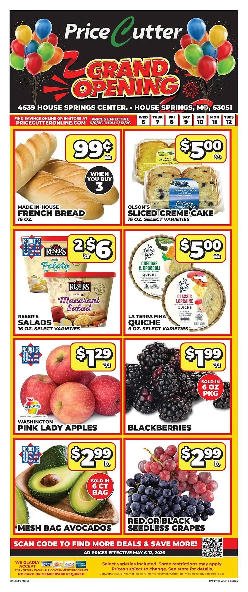 Weekly ad Price Cutter weekly ad from May 6 to May 12 2026 - Page 2