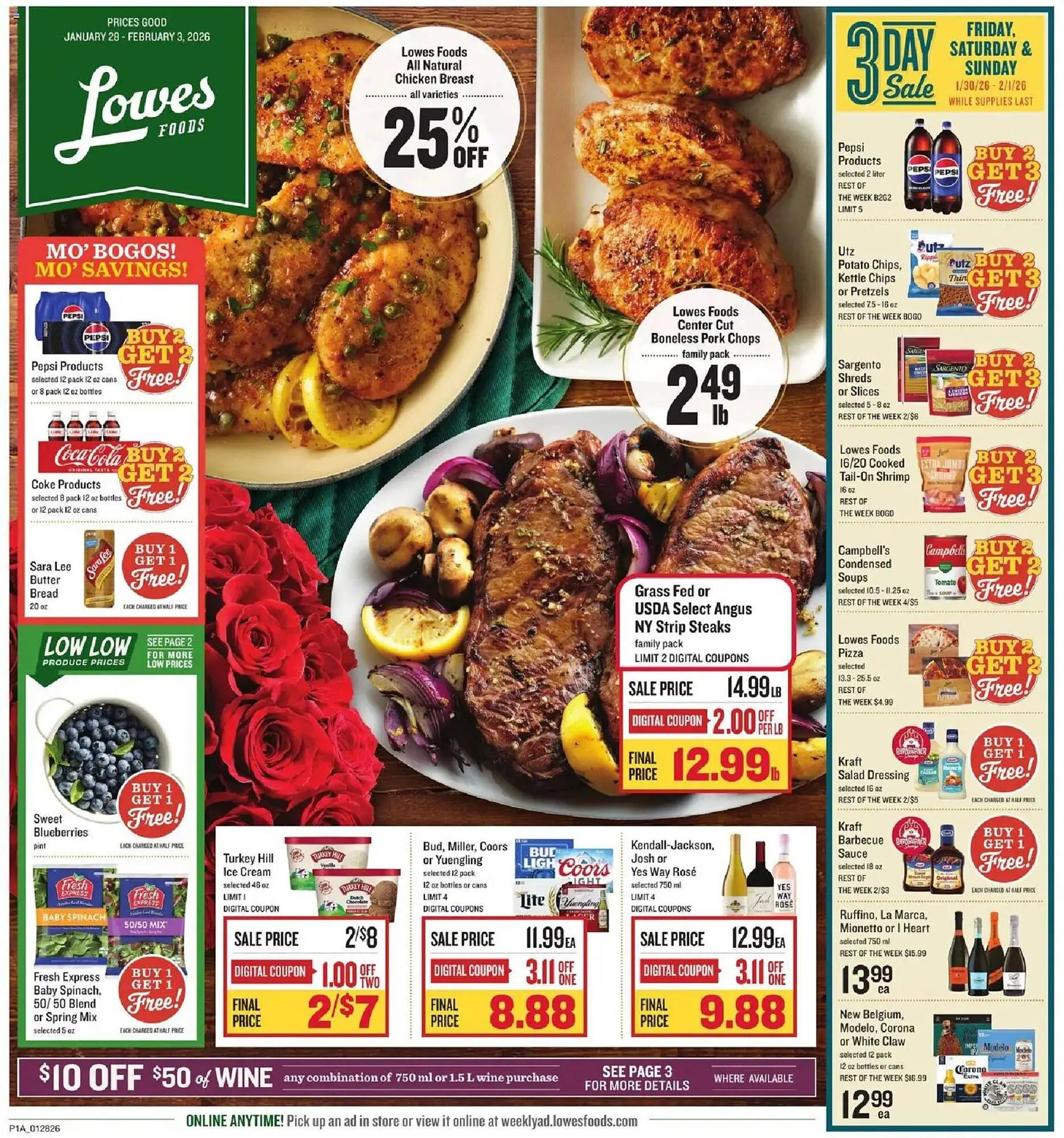 Lowes Foods weekly ad - 1